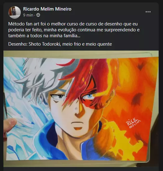 D.Ball Brasil Animes - Quer aprender a desenhar como um profissional? ✏️  ⤵️⤵️ O Método Fan Art 3.0 pode te proporcionar isso! O que é o Método Fan  Art 3.0? É uma